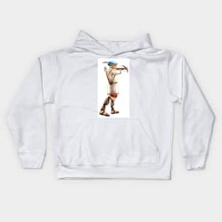 William Tell Portrait Kids Hoodie